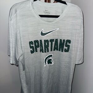 Nike Spartans Men's Grey Tee